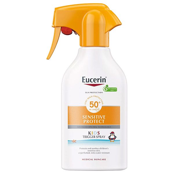 Eucerin Sun Sensitive gyermek napozó spray SPF 50+ (250ml)