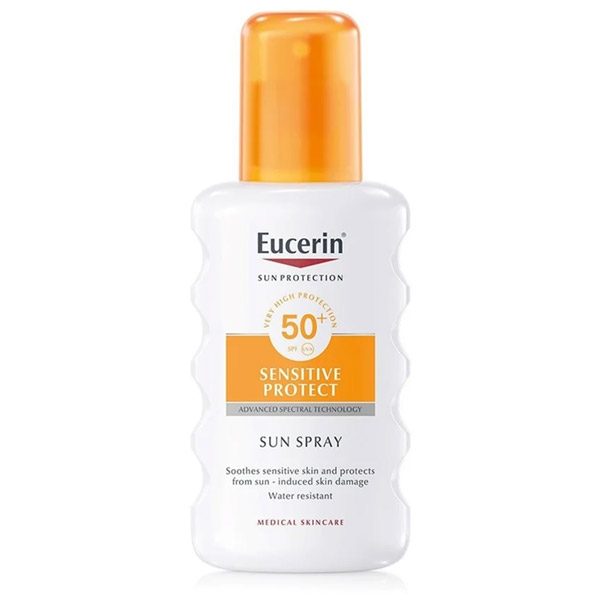 Eucerin Sun Sensitive Protect (színtelen napozó spray SPF 50+) (200ml)