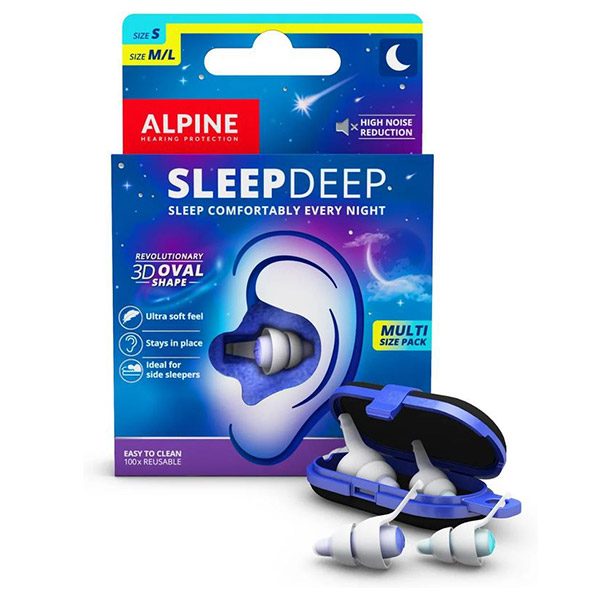 Alpine SleepDeep füldugó alváshoz multipack - 2 pár (4x)