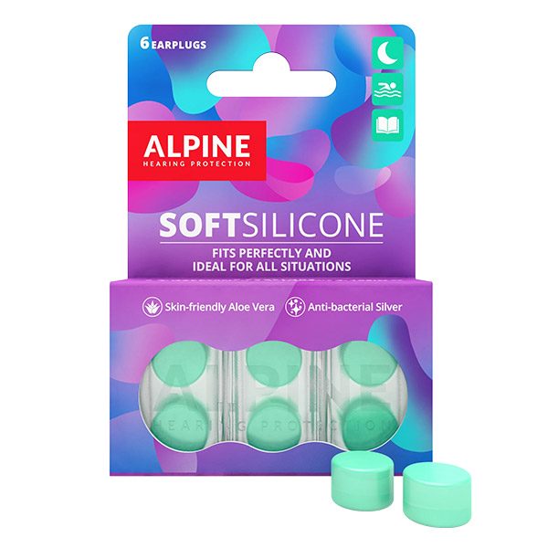 Alpine SoftSilicone füldugó - 3 pár (6x)