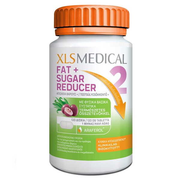 XL-S (XLS) Medical Fat + Sugar Reducer tabletta (120x)