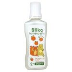 Bilka Homeopátiás Organic 6+ gyermek szájvíz mandarin ízesítéssel (250ml)
