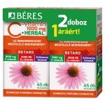 Béres C-vitamin 1000mg + Herbal Retard (Duo Pack - 45x+45x)