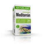 Naturland Mediterrán gyógy- és fűszernövény teakeverék (20x)