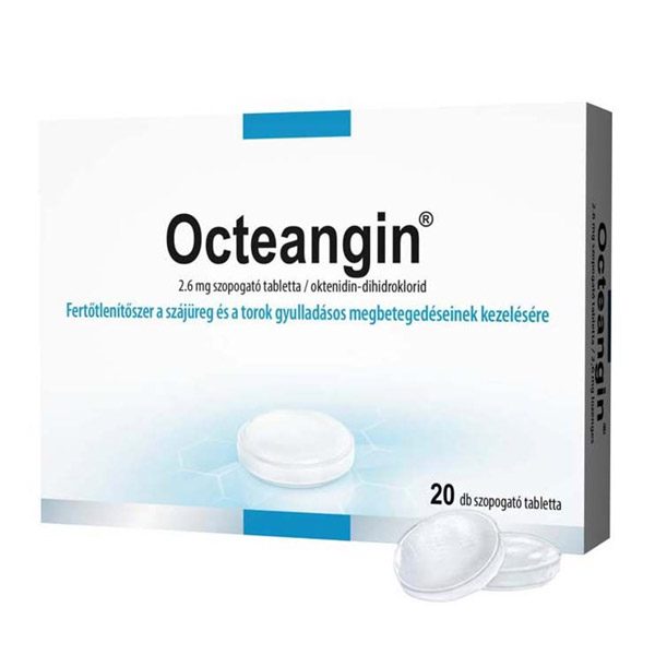 Octeangin 2,6 mg szopogató tabletta (20x)