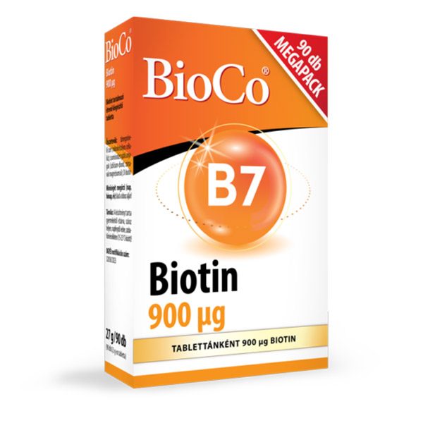 BioCo Biotin 900 mcg Megapack tabletta (90x)