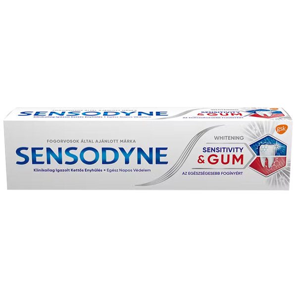 Sensodyne Sensitivity & Gum Whitening fogkrém (75ml)