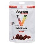 Vegnum Nutri Fruits Feketeribizli ízű gumigyümölcs (30x)