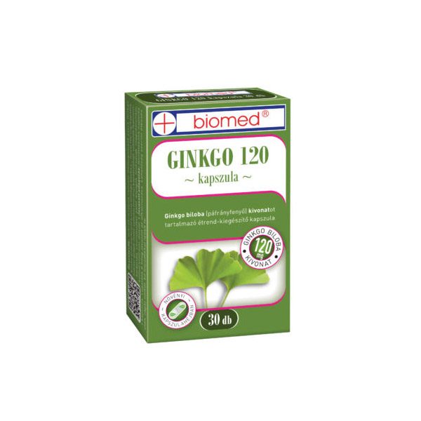 Biomed Ginkgo 120 mg kapszula (30x)