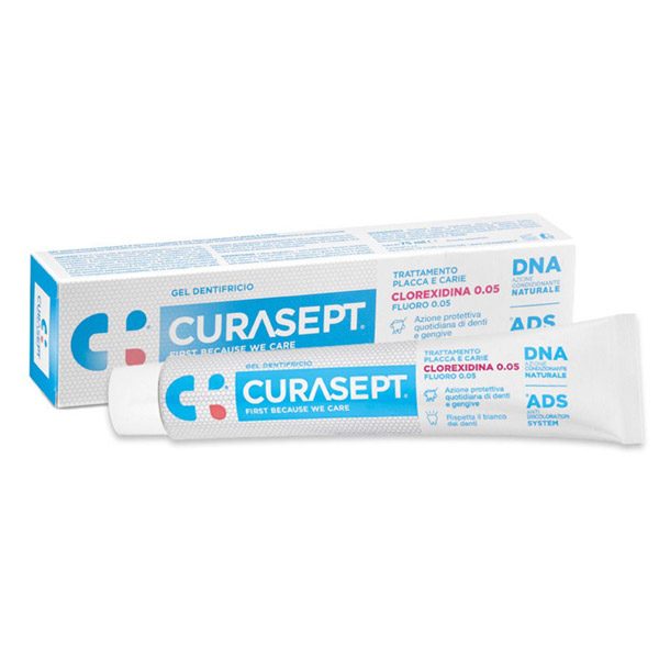Curasept ADS DNA 705 klórhexidin fogkrém gél (75ml)