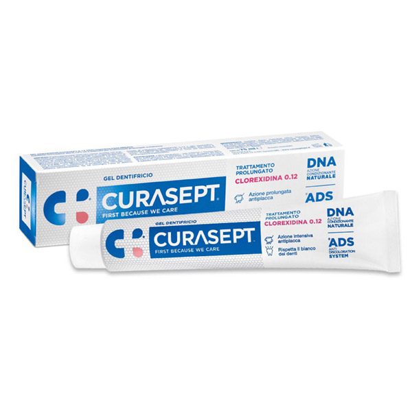 Curasept ADS DNA 712 klórhexidin fogkrém gél (75ml)