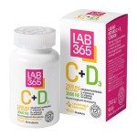 LAB365 C+D3 vitamin 1500 mg Retard filmtabletta (90x)