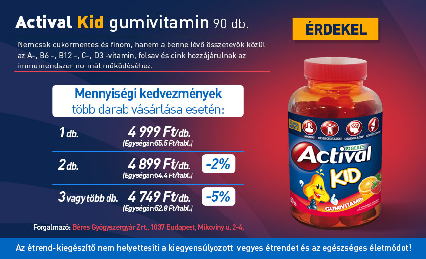 Actival Kid gumivitamin (90x)