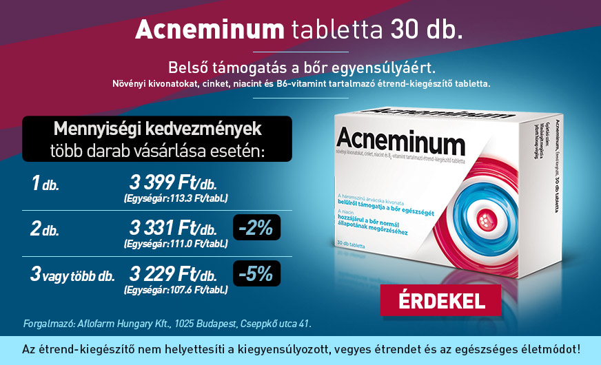 Acneminum tabletta (30x)