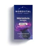 Nordvital Máriatövis komplex 210mg vegán kapszula (60x)