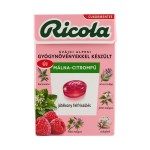 Ricola Málna-citromfű cukormentes cukorka (40g)