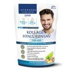 Interherb Kollagén & Hyaluronsav for Men gyömbér-lime ízű italpor (396g)