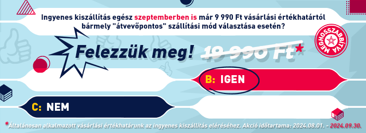 MEGHOSSZABBÍTVA! Felezzük meg!