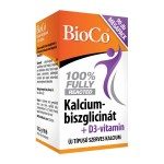 BioCo Kalcium-biszglicinát + D3-vitamin Megapack filmtabletta (90x)