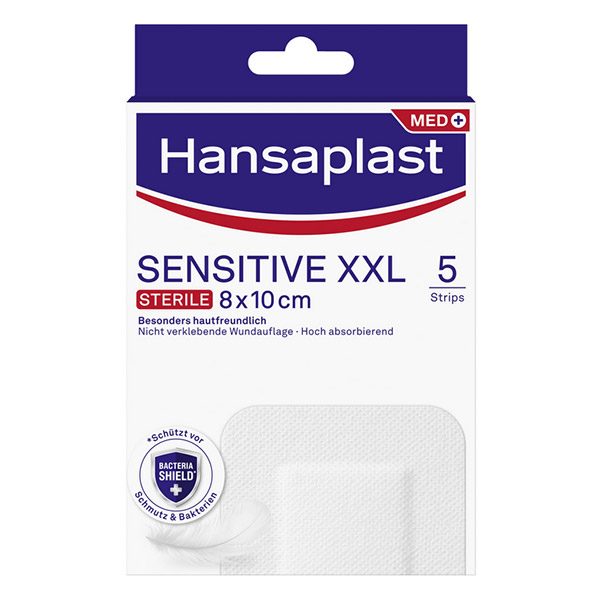 Hansaplast Sensitive XXL sebtapasz (5x)