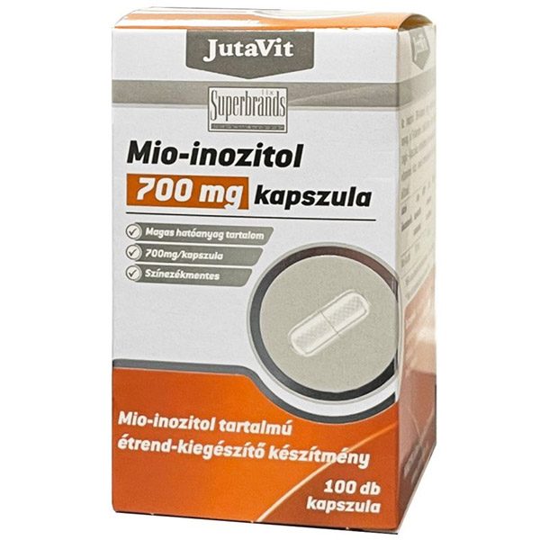 JutaVit Mio-Inozitol 700 mg kapszula (100x)