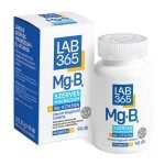 LAB365 Szerves magnézium + B6-vitamin tabletta (90x)