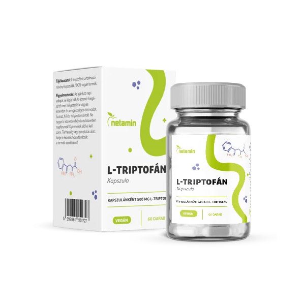 Netamin L-triptofán 500 mg kapszula (60x)